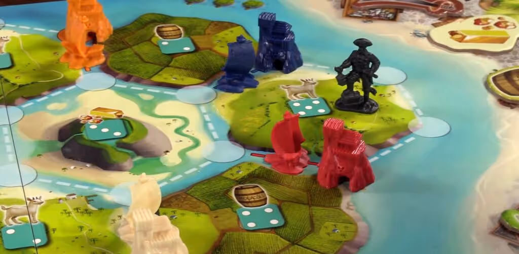 Visual References of catan junior board game